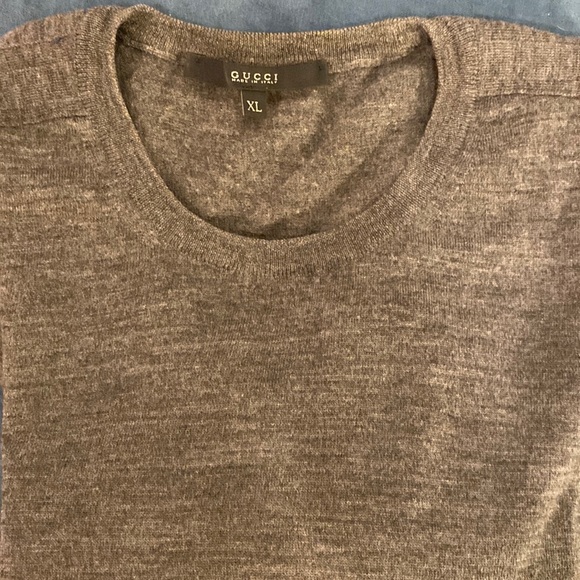 Gucci Other - Authentic 100% wool Gucci grey jumper